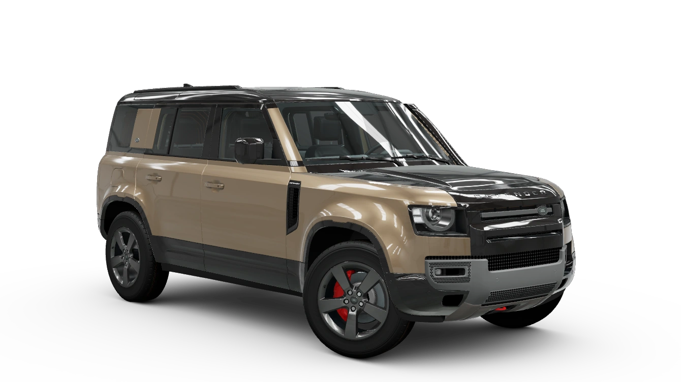 2020 Land Rover Defender 110 X, a C class car in Forza Horizon 6