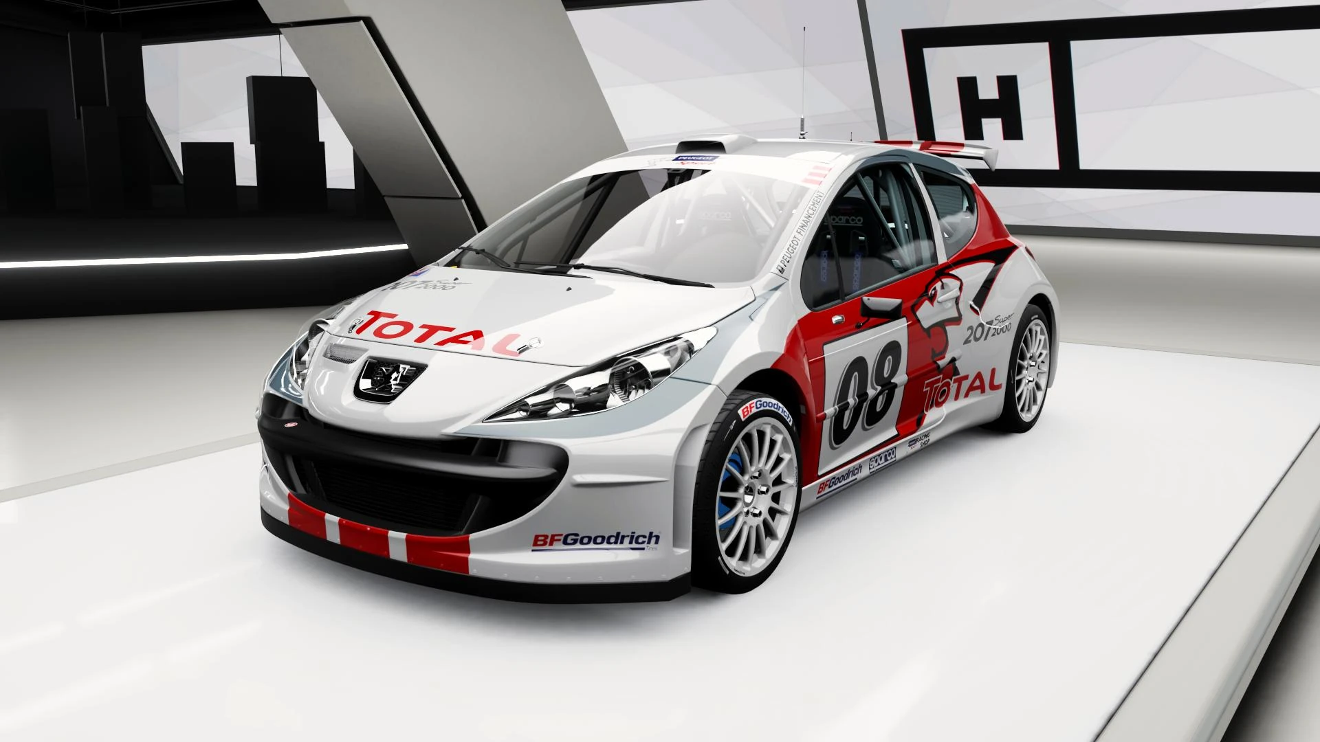 2007 Peugeot 207 Super 2000 - Front