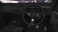 FH4 Toyota Sprinter Trueno Dashboard