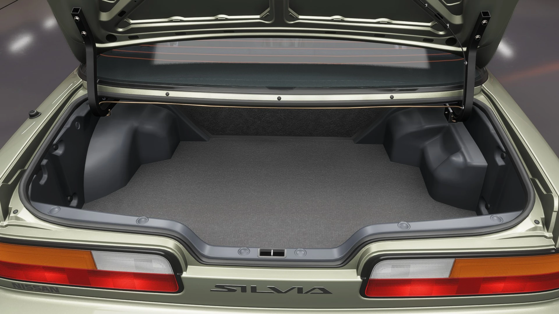 1989 Nissan Silvia K's - Trunk