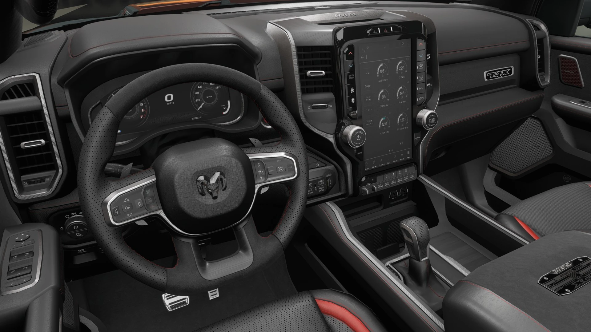 2024 RAM 1500 TRX - Dashboard