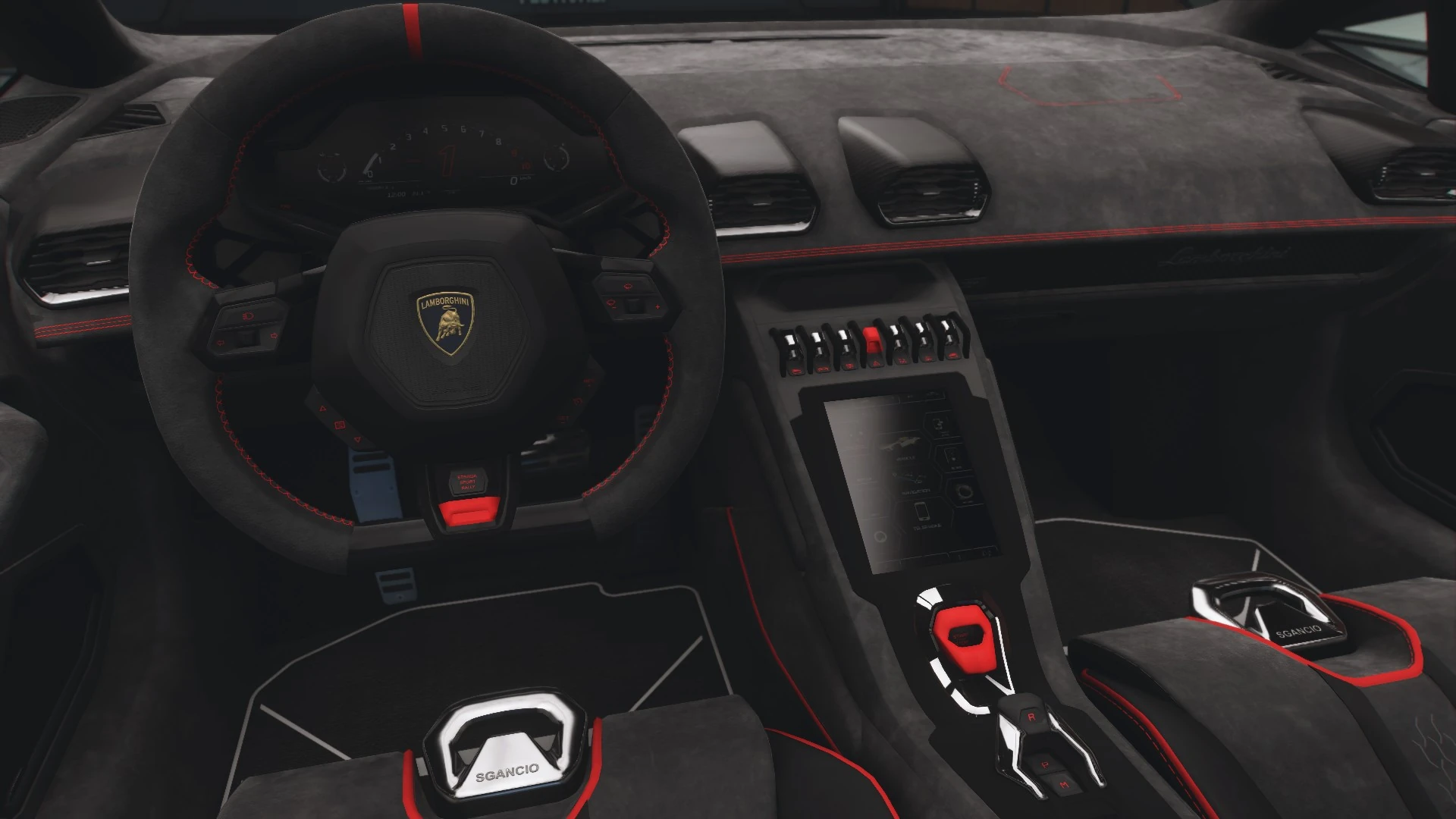 2023 Lamborghini Huracán Sterrato - Dashboard