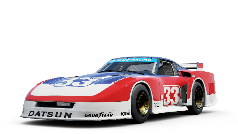 Datsun #33 Bob Sharp Racing 280ZX Turbo | Forza Wiki | Fandom Datsun #33 Bob Sharp Racing 280ZX Turbo | Forza Wiki | Fandom