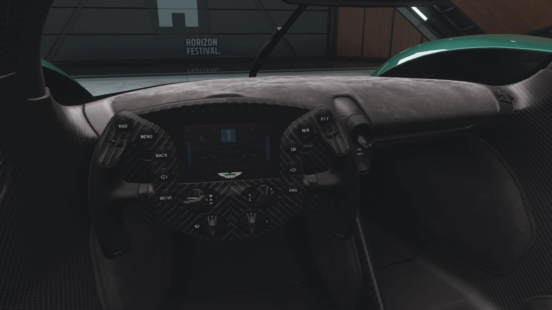 2022 Aston Martin Valkyrie AMR Pro - Dashboard
