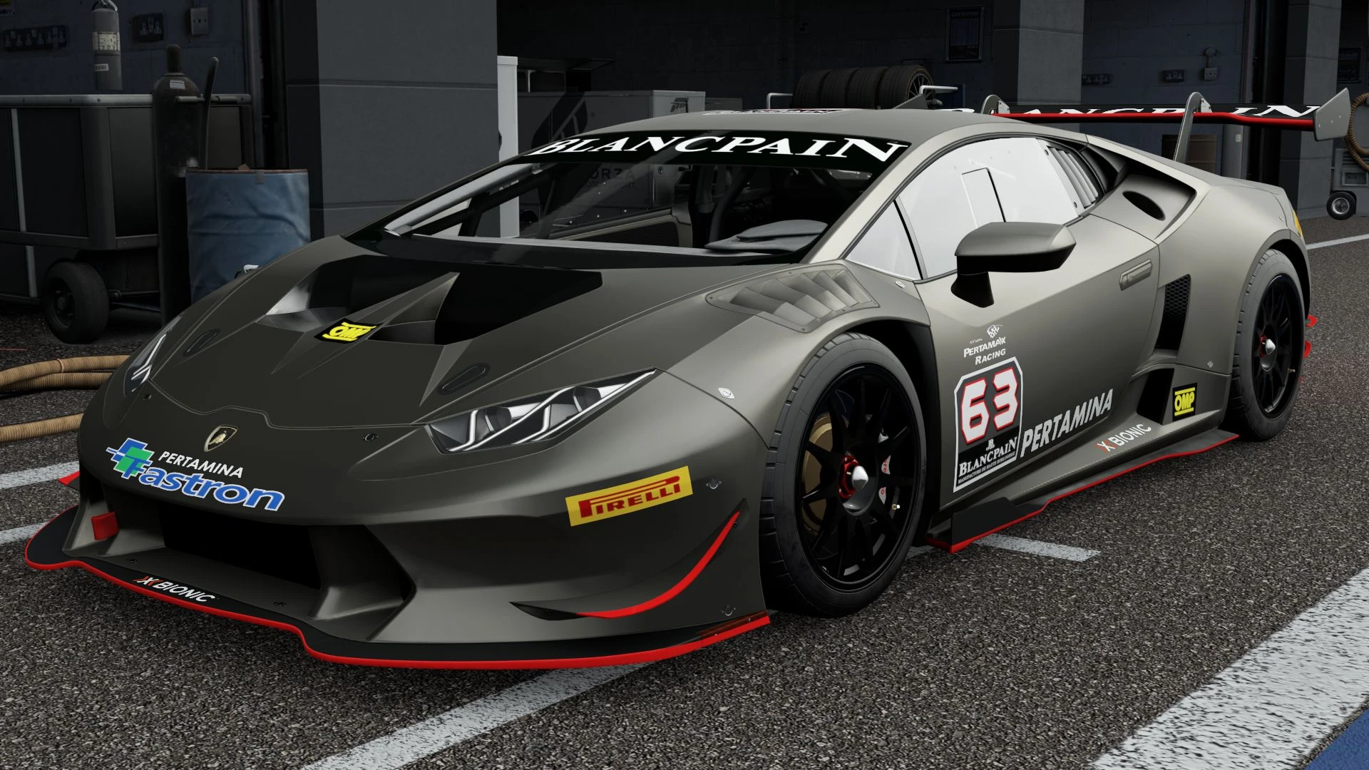 Lamborghini #63 Squadra Corse Huracán LP620-2 Super Trofeo thumbnail