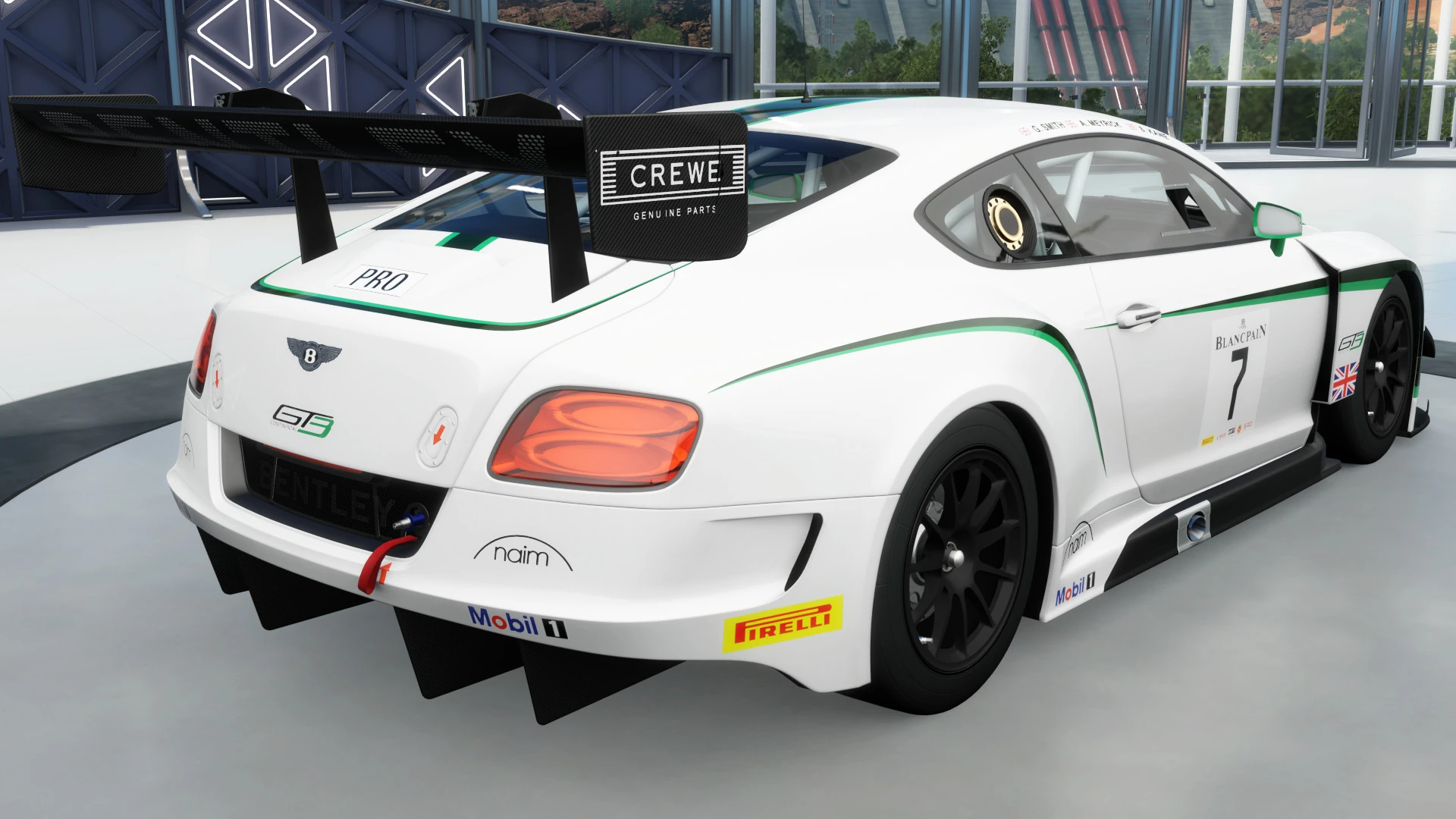 Bentley #7 M-Sport Bentley Continental GT3 thumbnail
