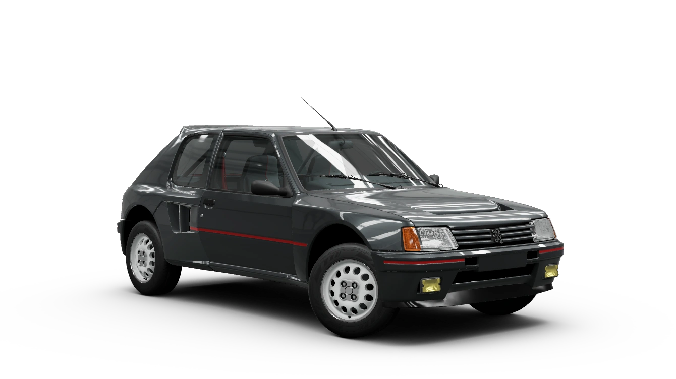 1984 Peugeot 205 Turbo 16, a C class car in Forza Horizon 6