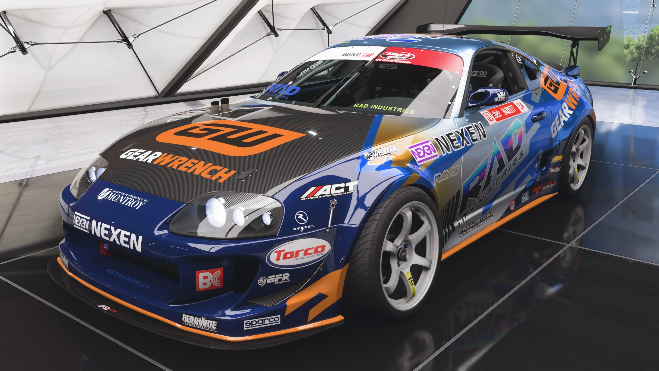 1995 Formula Drift 34 Toyota Supra MkIV - Front