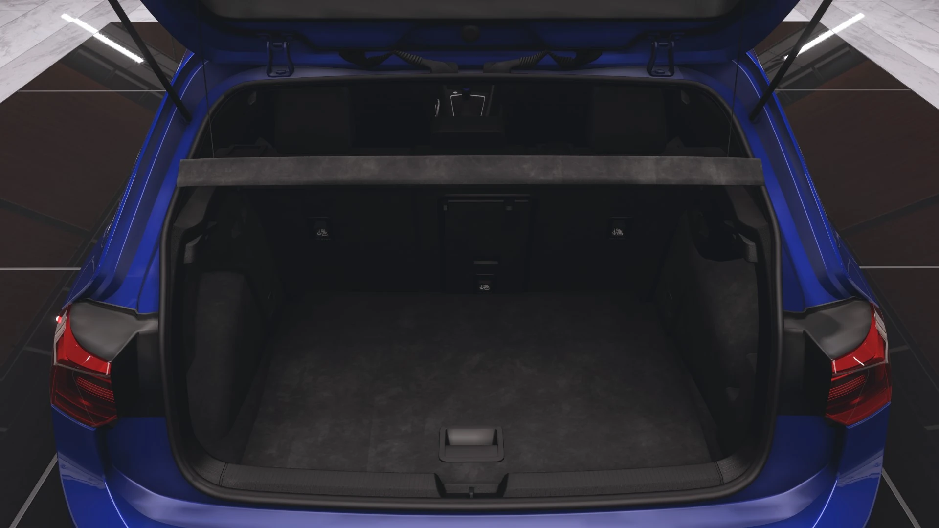 2022 Volkswagen Golf R - Trunk
