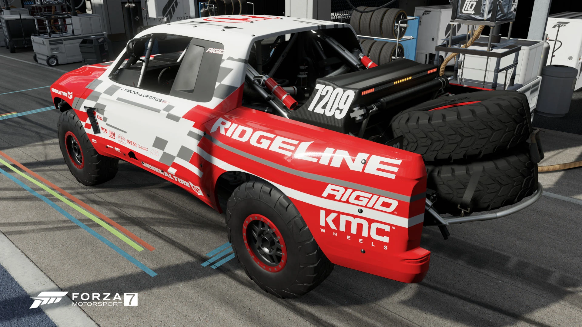 2015 Honda Ridgeline Baja Trophy Truck - Rear
