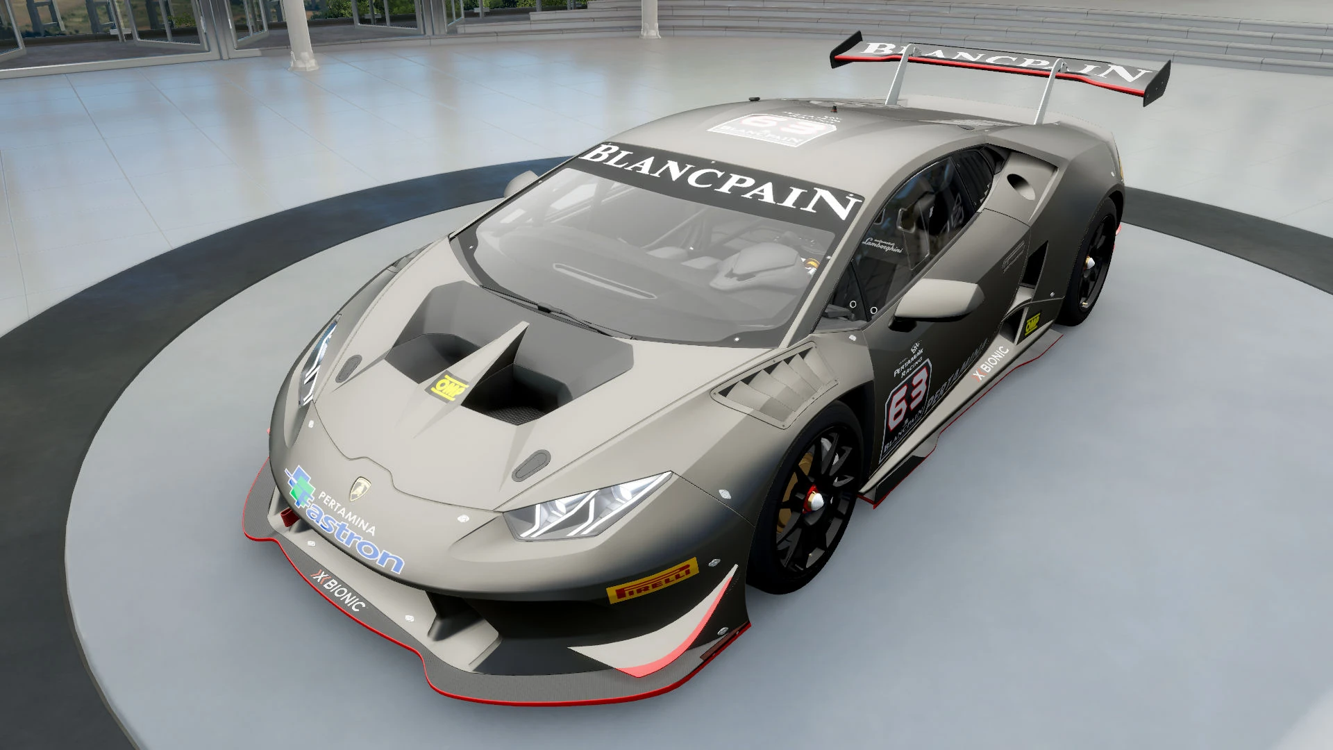 Lamborghini #63 Squadra Corse Huracán LP620-2 Super Trofeo thumbnail
