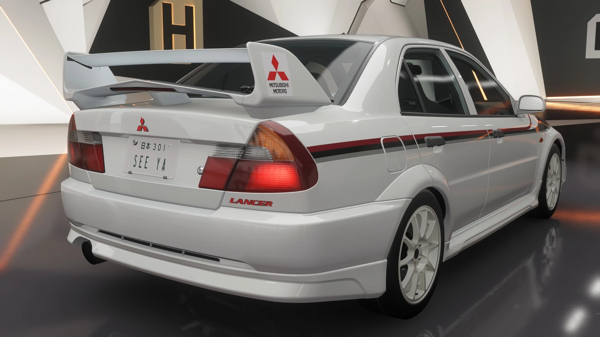 2001 Mitsubishi Lancer Evolution VI GSR TM Edition - Rear