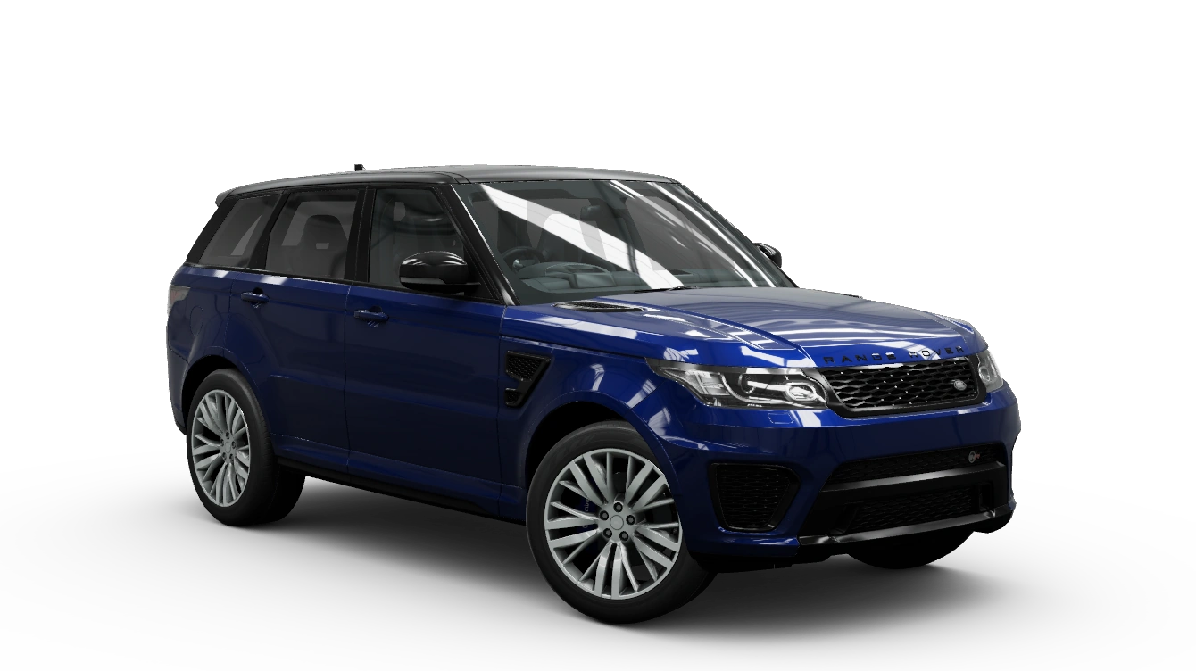 2015 Land Rover Range Rover Sport SVR, a A class car in Forza Horizon 6