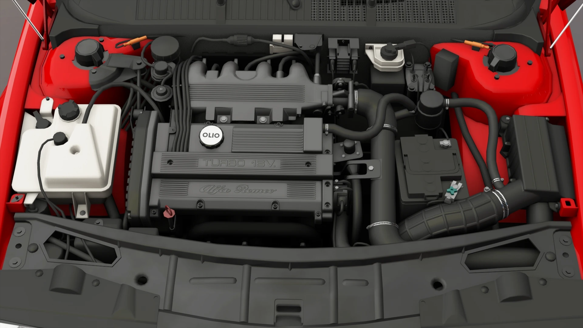 1992 Alfa Romeo 155 Q4 - Engine