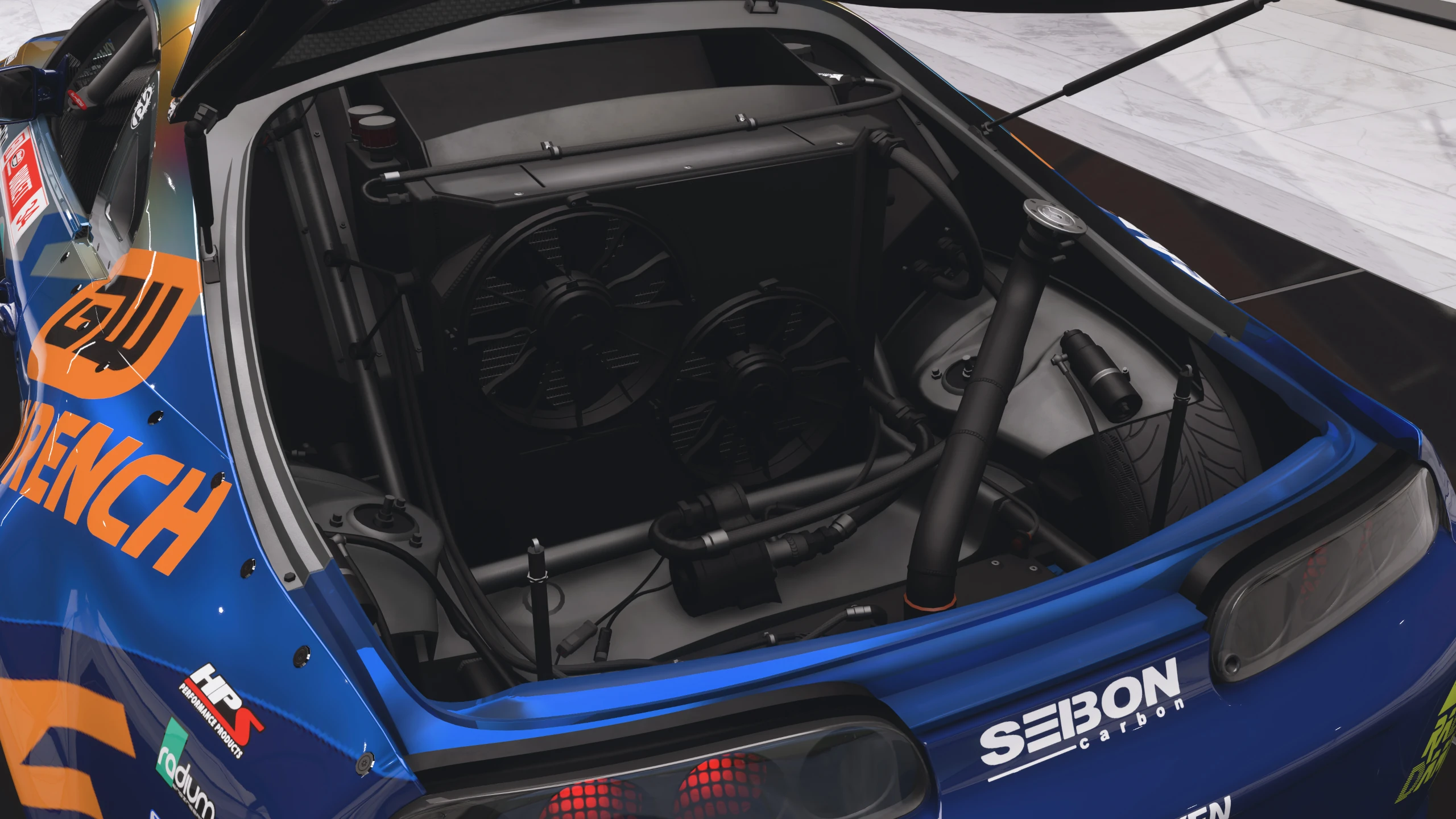 1995 Formula Drift 34 Toyota Supra MkIV - Trunk