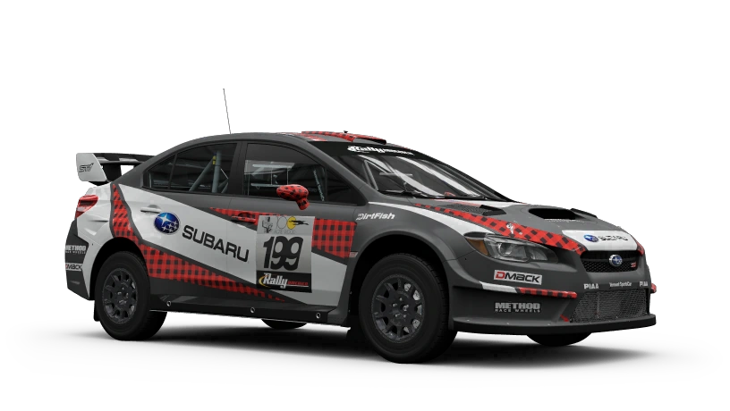 SUBARU #199 WRX STI VT15R Rally Car