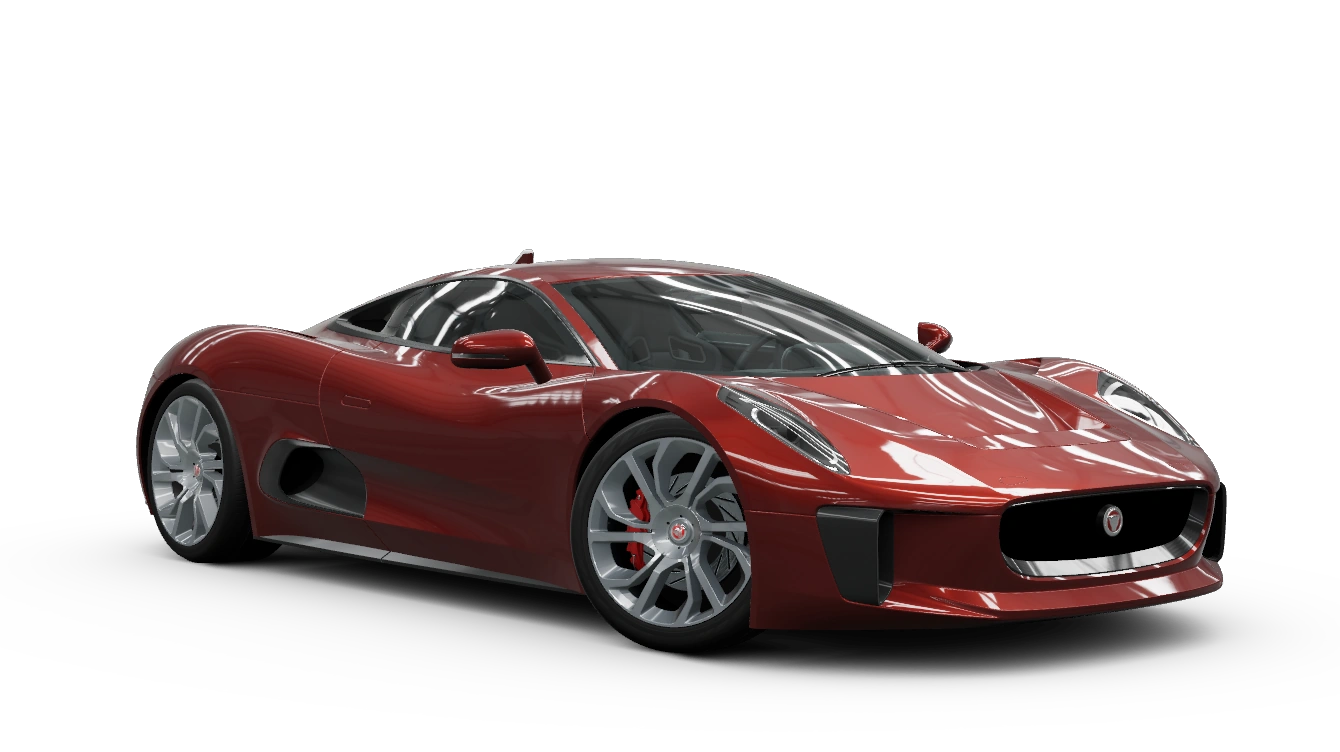 2010 Jaguar C-X75, a S2 class car in Forza Horizon 6