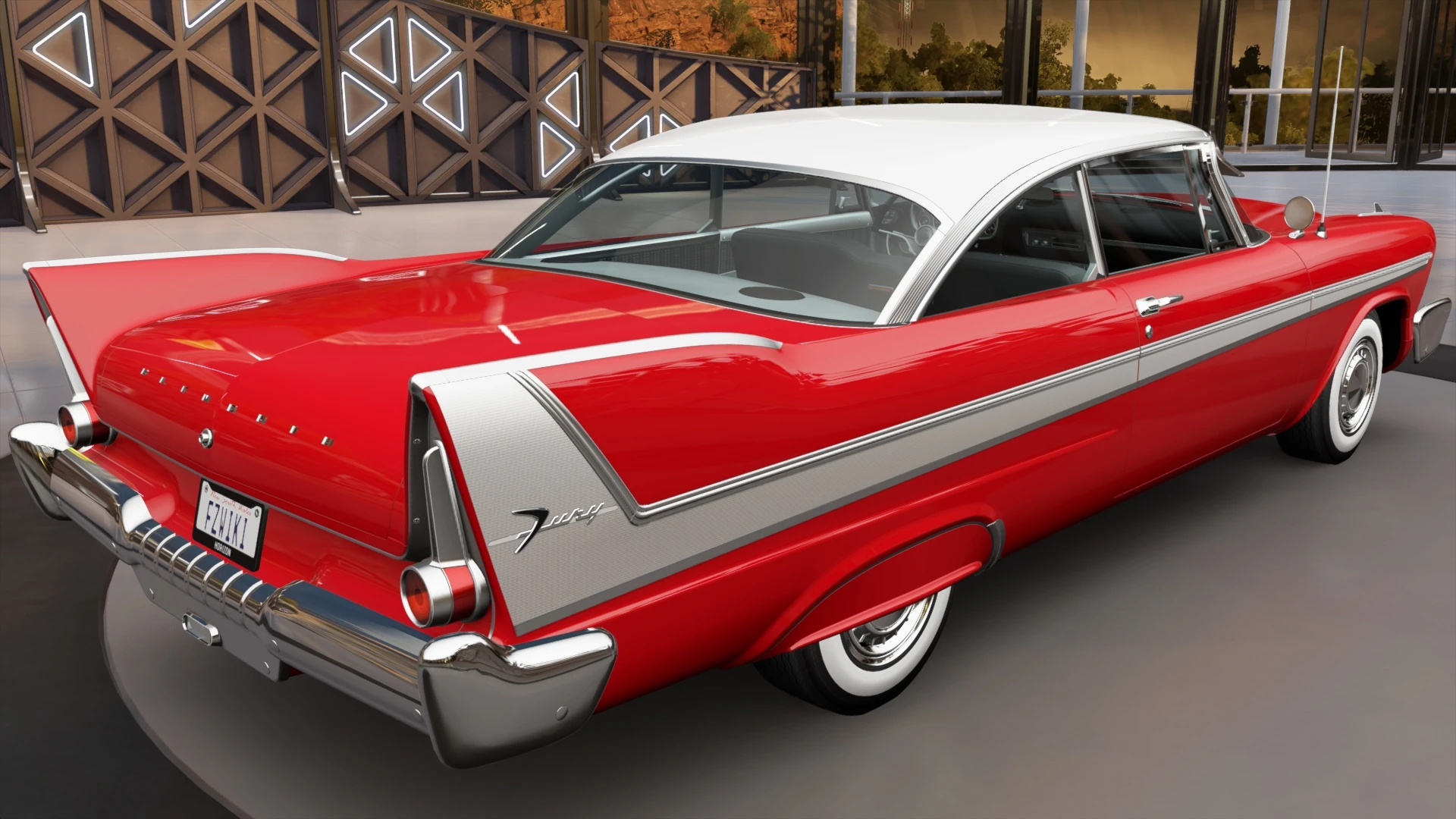 1958 Plymouth Fury - Rear