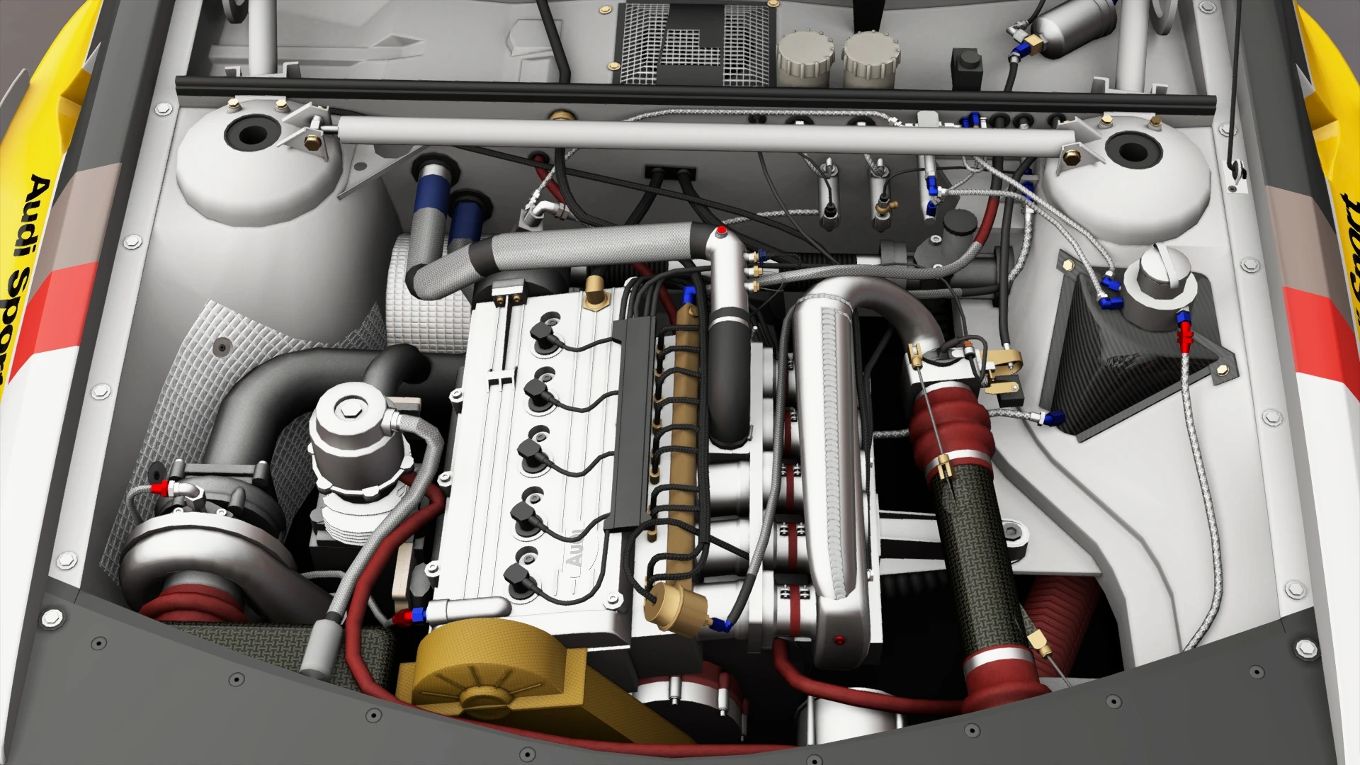 1986 Audi 2 Audi Sport quattro S1 - Engine