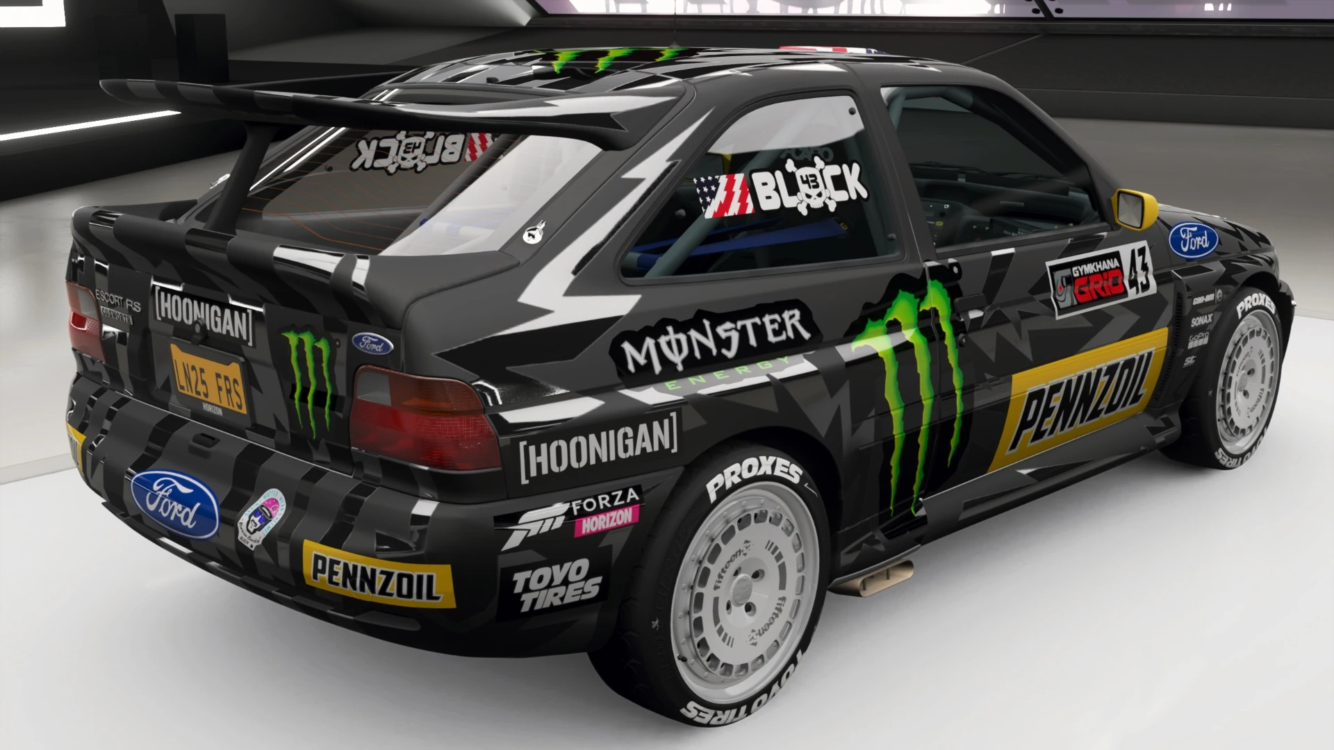 Hoonigan Gymkhana 10 Ford Escort Cosworth Group A Gallery
