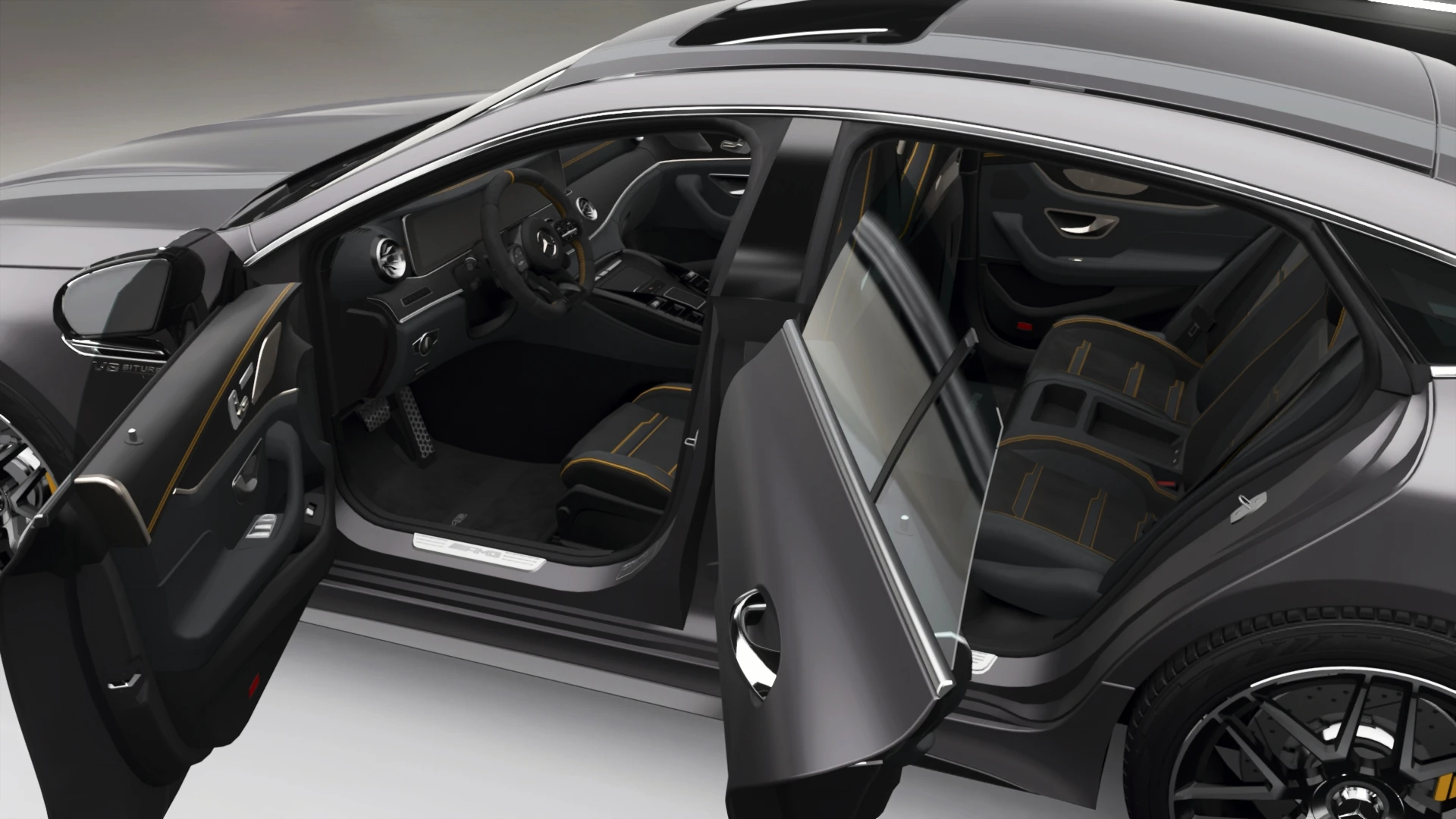 2018 Mercedes-AMG GT 4-Door Coupé - Interior