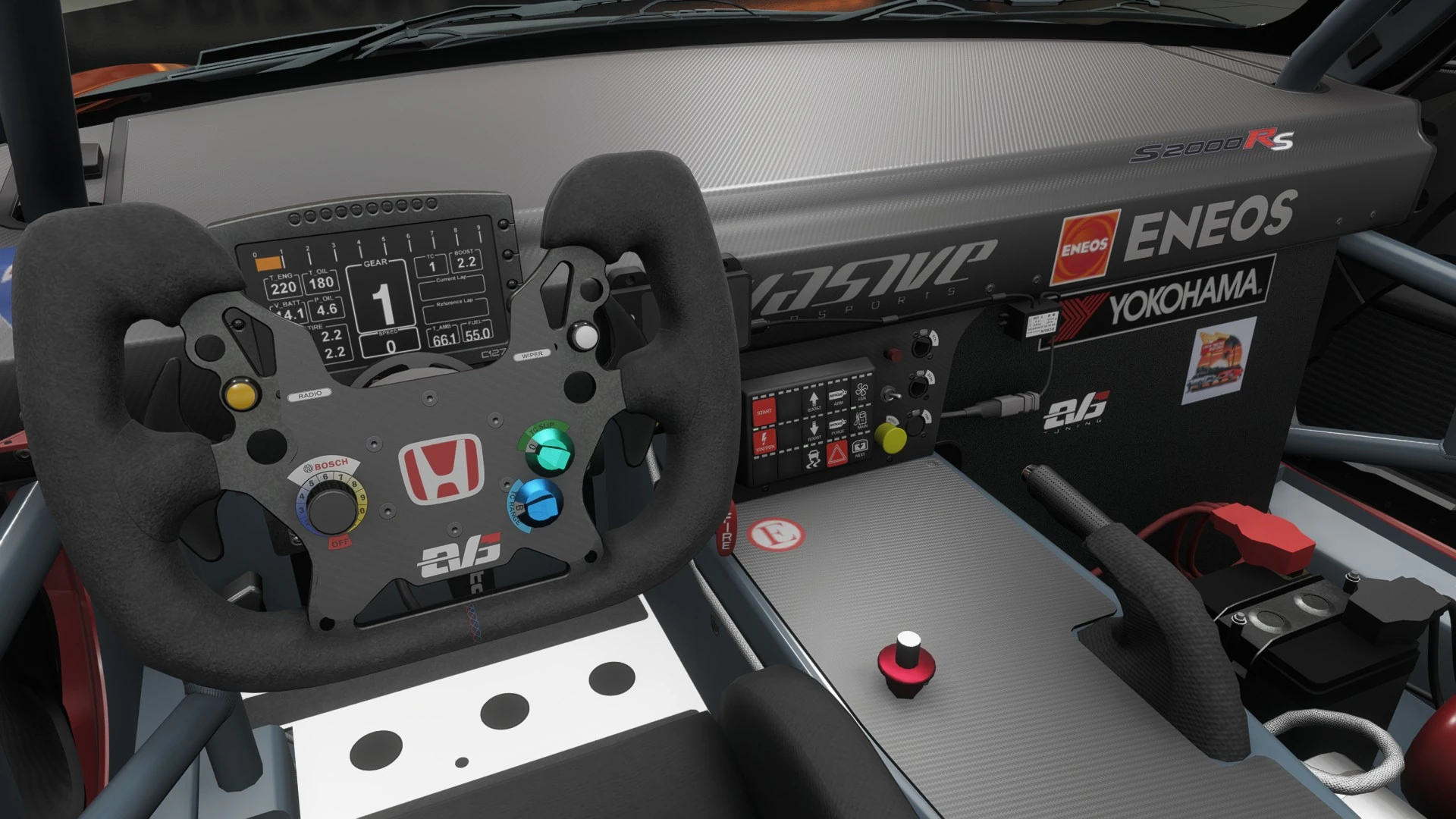 2004 Honda 52 Evasive Motorsports S2000 WTAC - Dashboard