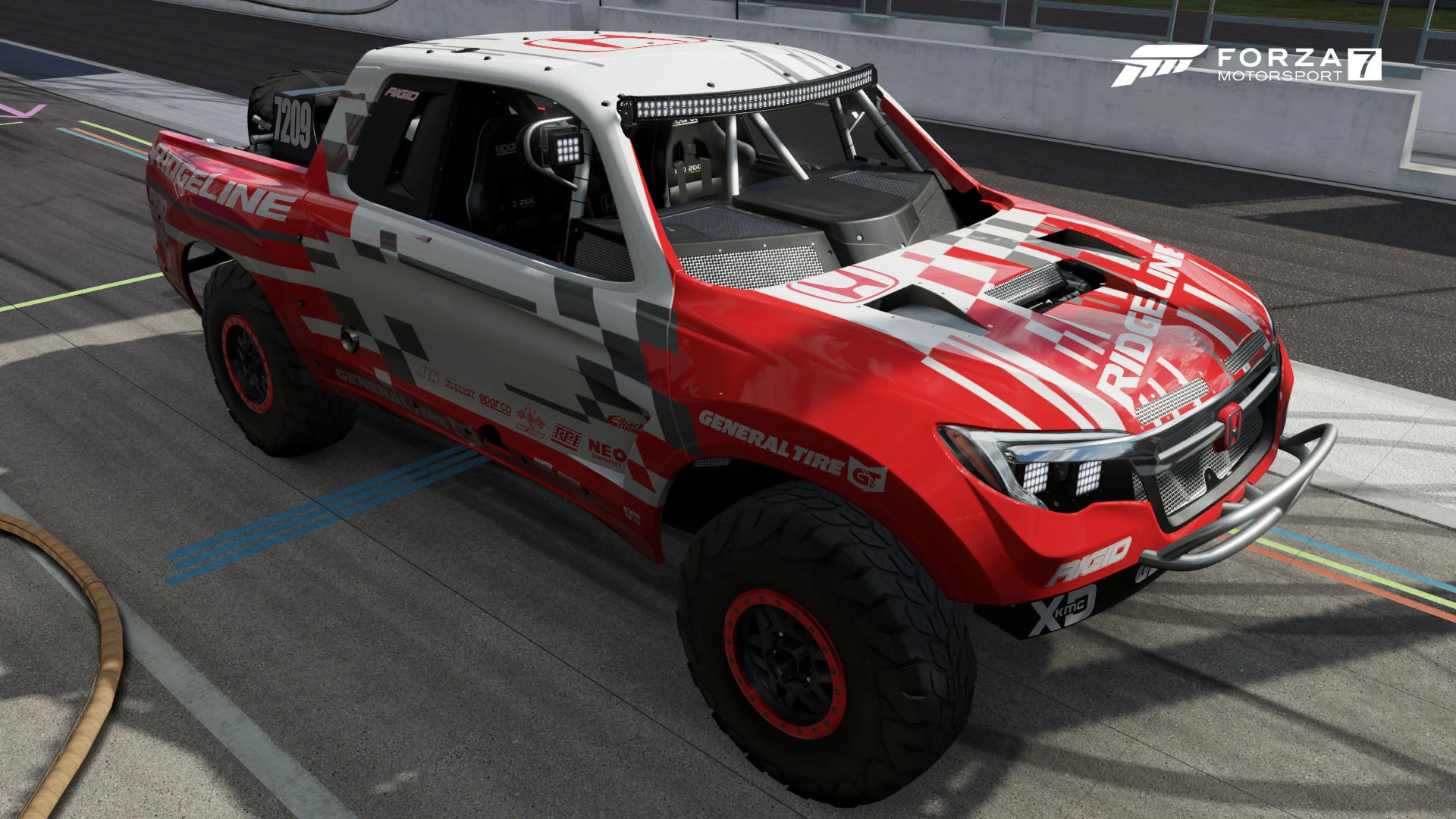 2015 Honda Ridgeline Baja Trophy Truck - Front