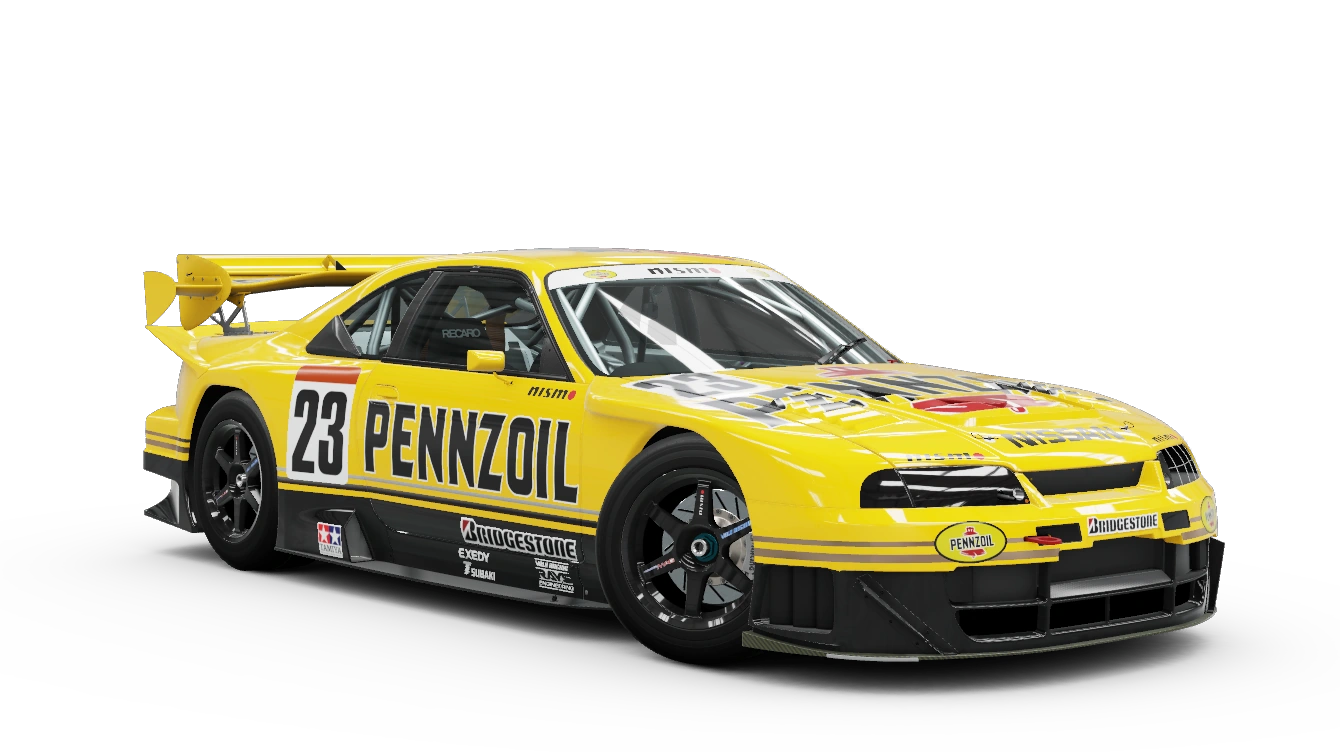 1998 Nissan 23 Pennzoil NISMO Skyline GT-R, a S2 class car in Forza Horizon 6
