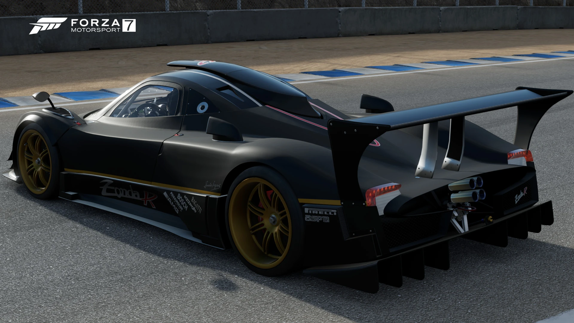 2009 Pagani Zonda R - Rear