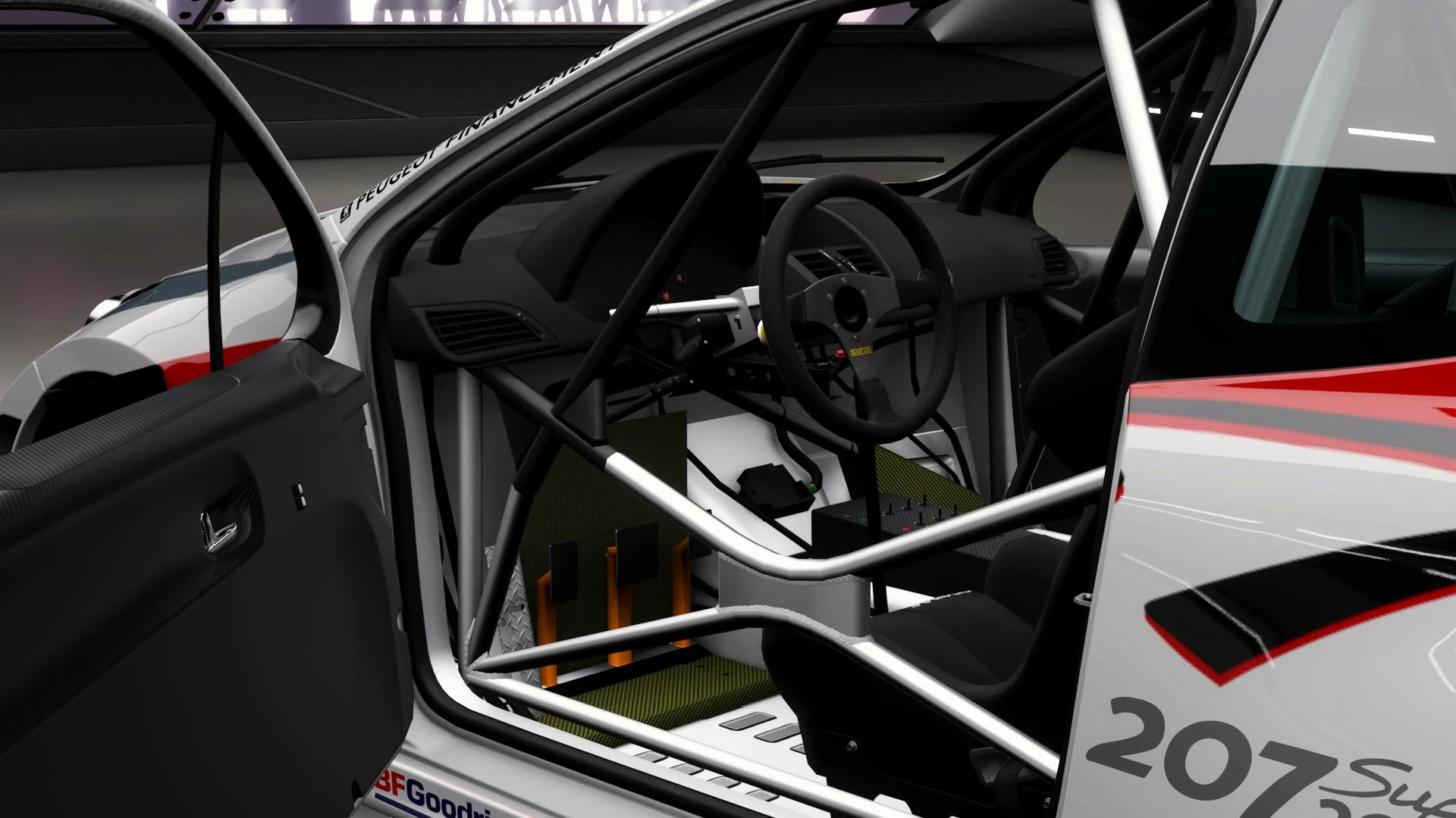 2007 Peugeot 207 Super 2000 - Interior