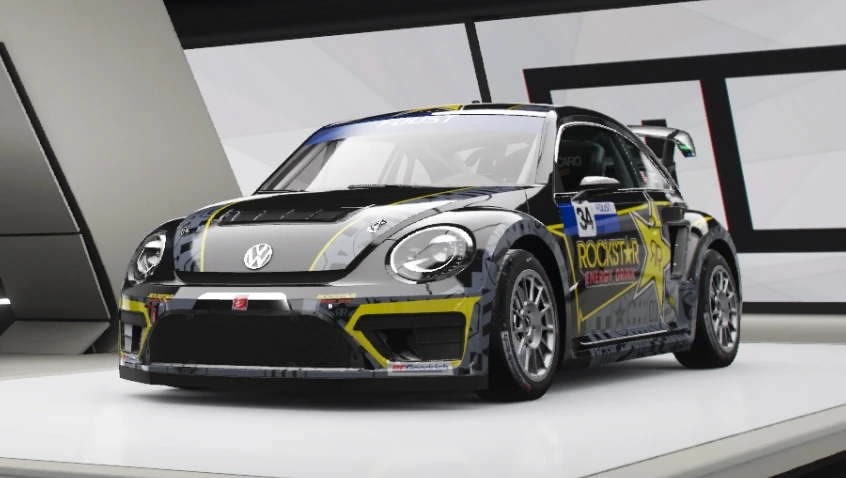 2017 Volkswagen 34 Volkswagen Andretti Rally Cross Beetle - Front