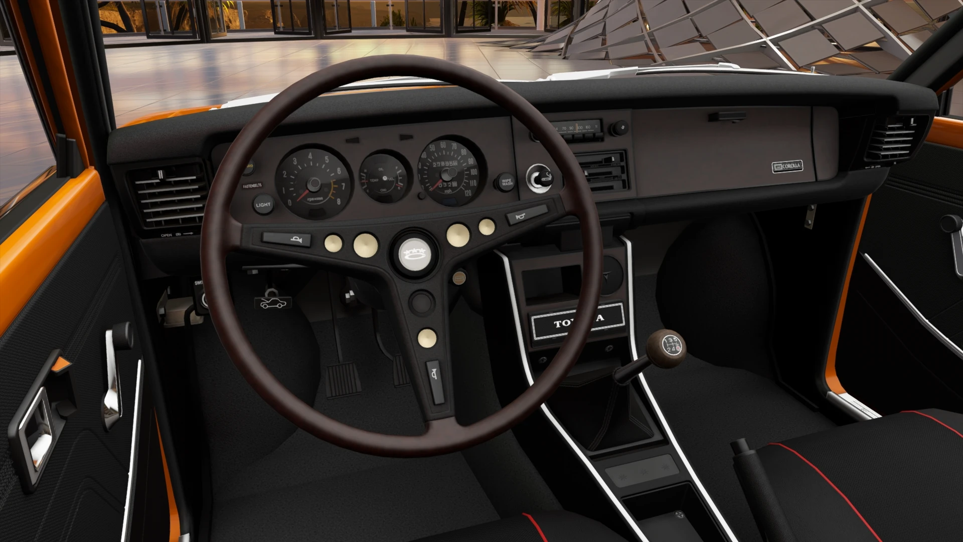 1974 Toyota Corolla SR5 - Interior