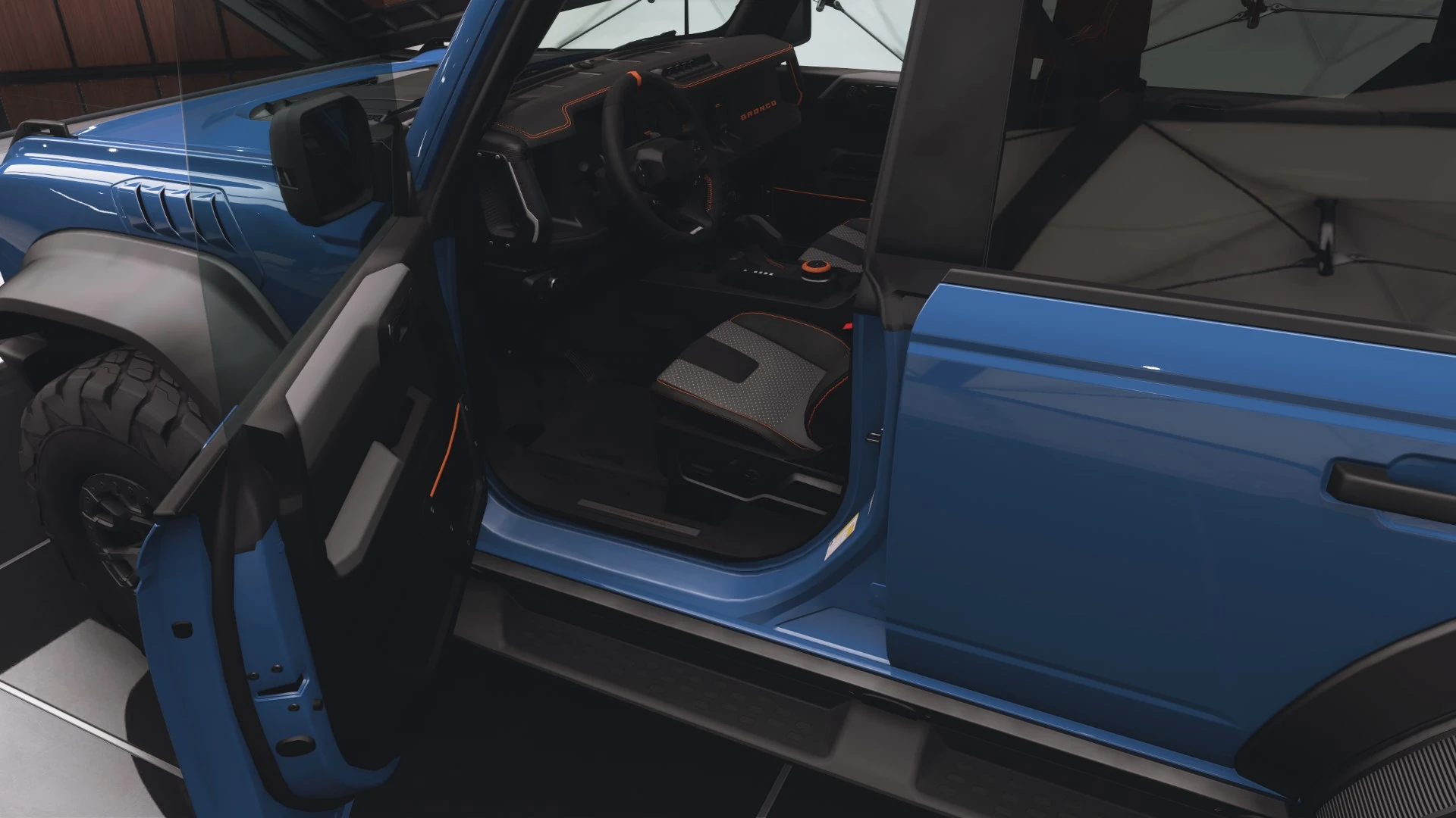 2022 Ford Bronco Raptor - Interior