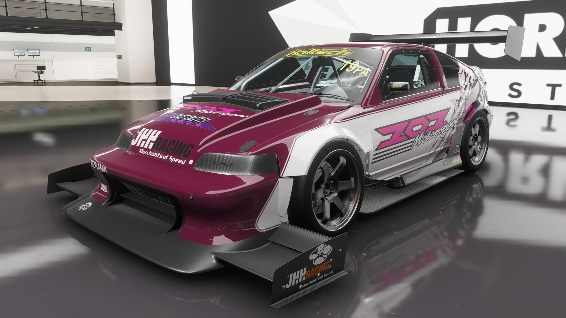 1990 Honda 19 101 Motorsport CRX WTAC - Front
