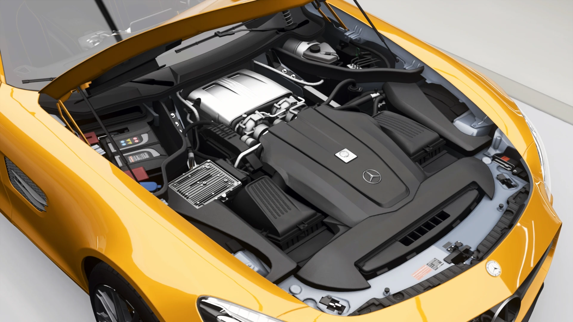 2015 Mercedes-AMG GT S - Engine