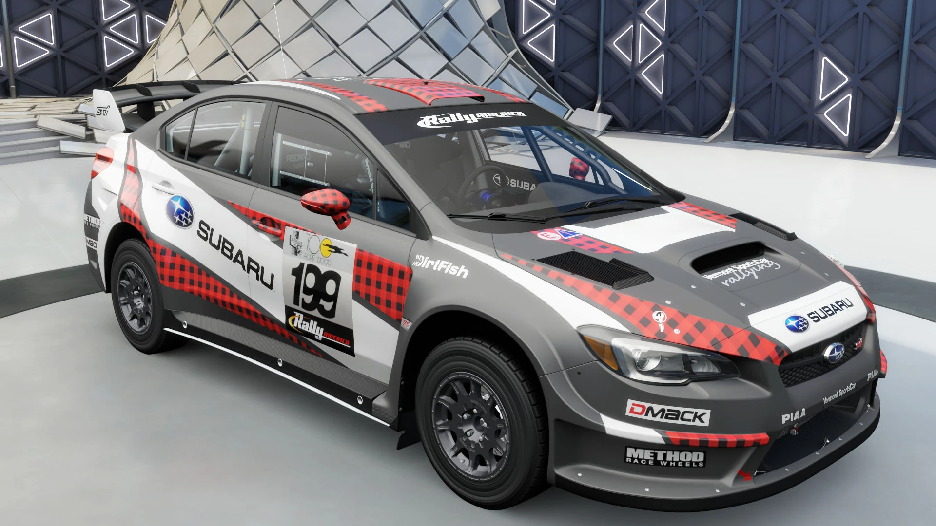 SUBARU #199 WRX STI VT15R Rally Car Gallery