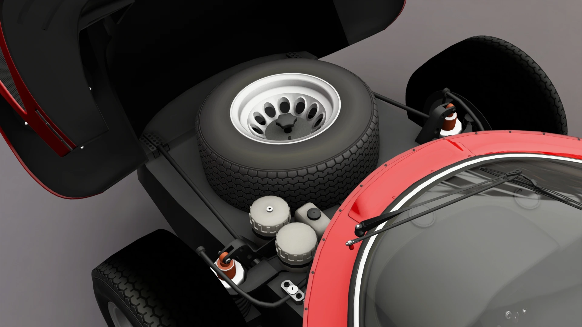 1968 Alfa Romeo 33 Stradale - Trunk