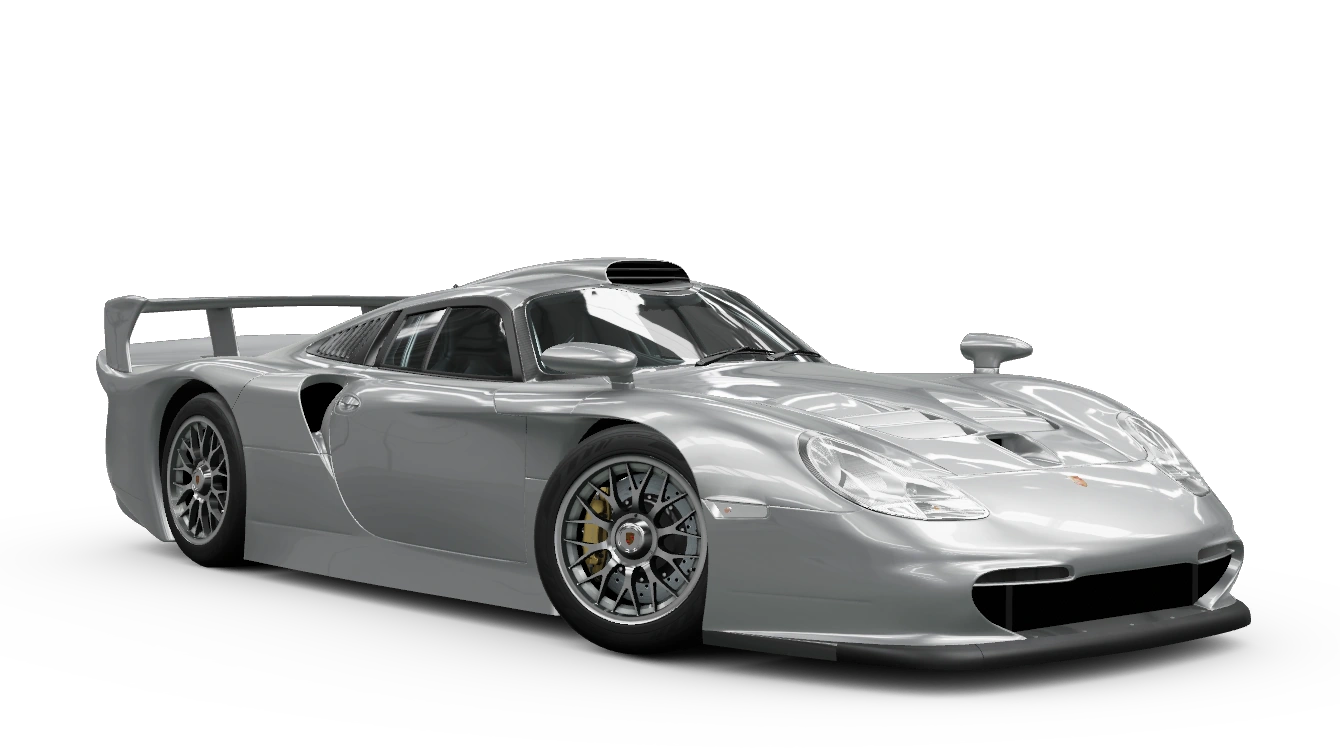 1997 Porsche 911 GT1 Strassenversion, a S1 class car in Forza Horizon 6