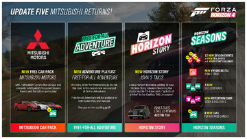 Forza Horizon 5 Shared January Community Update 
