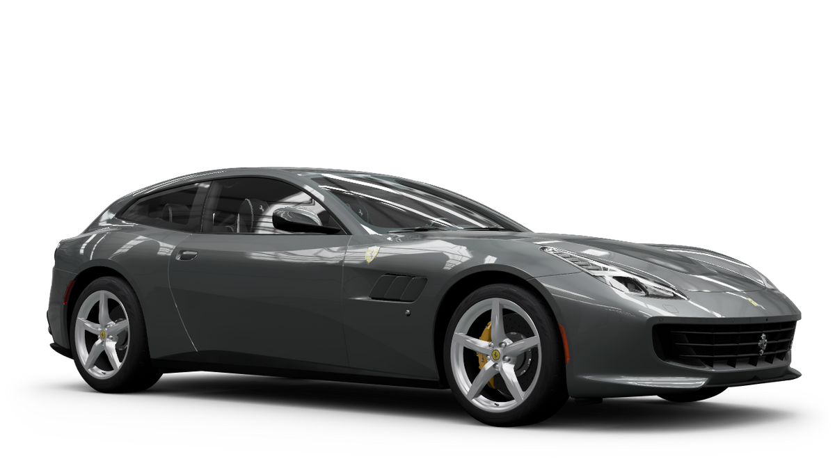 ミニカー Ferrari GTC4 Lusso PK 1/64 Scale Ferrari GTC4 Lusso White Diecast Car Model Toy