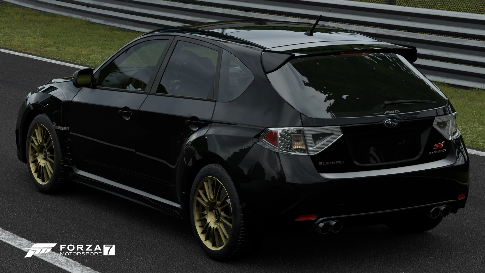 2008 Subaru IMPREZA WRX STI - Rear