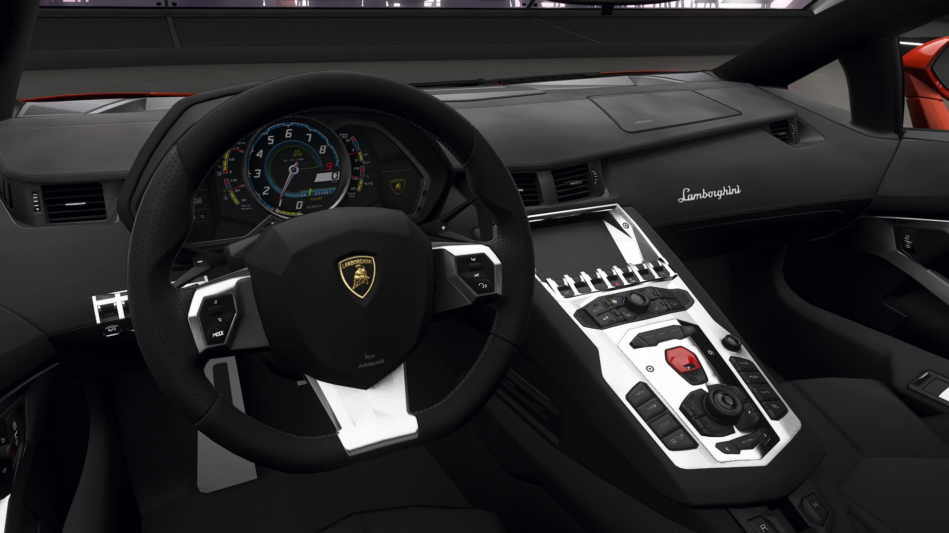 2012 Lamborghini Aventador LP700-4 - Dashboard