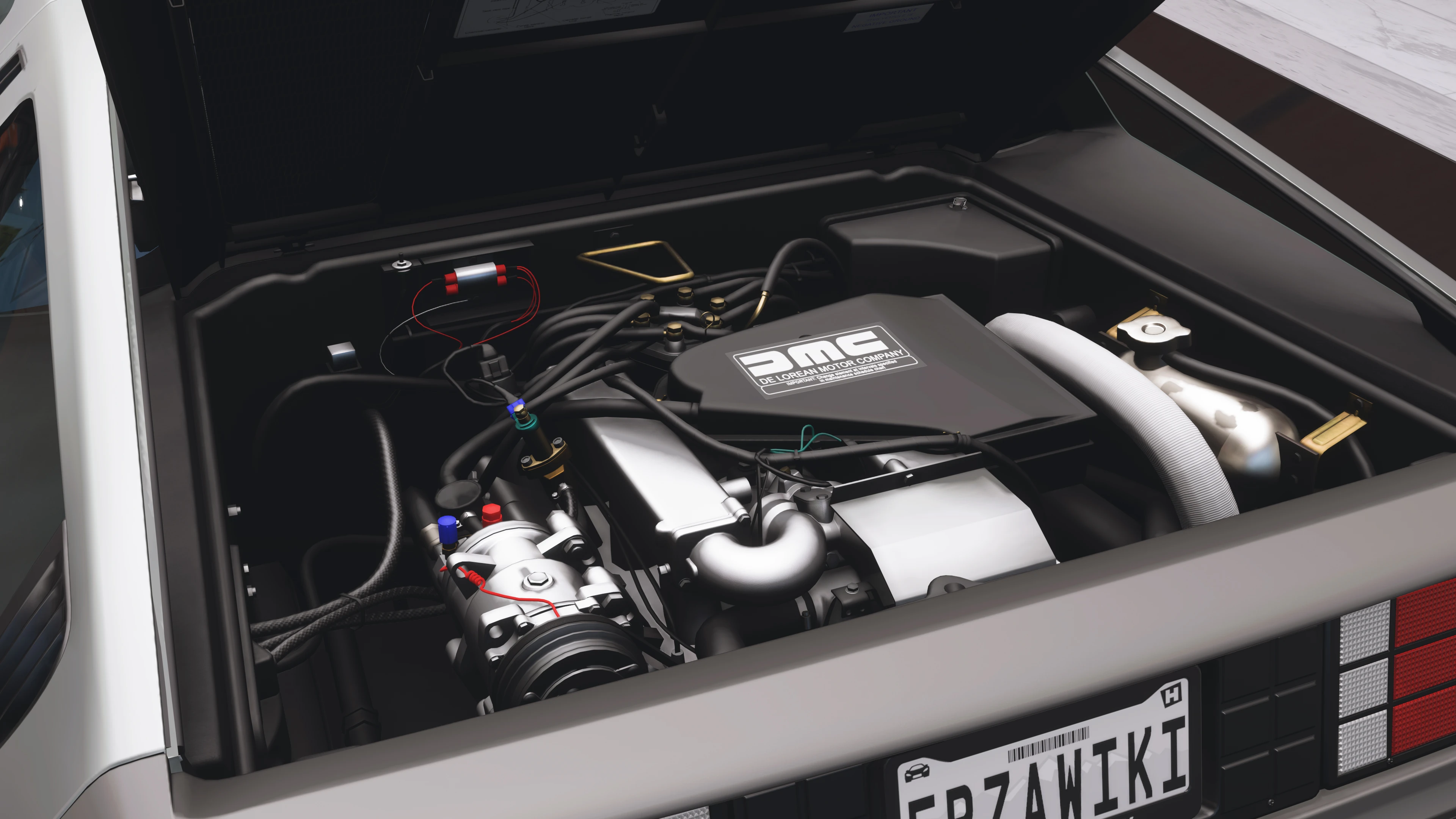 1982 DeLorean DMC-12 - Engine
