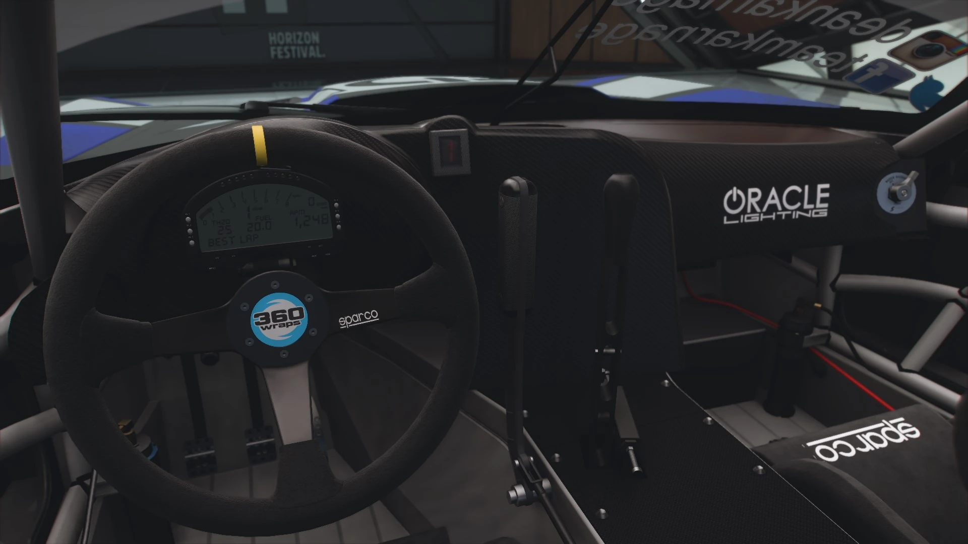 2006 Formula Drift 43 Dodge Viper SRT10 - Dashboard
