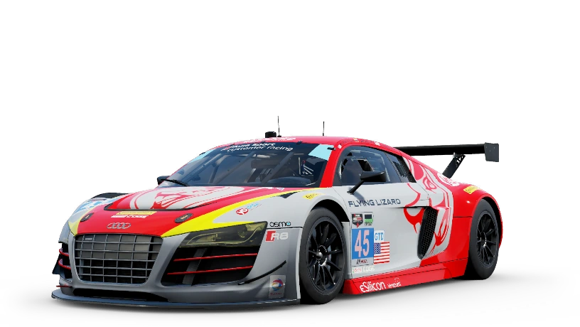 Audi 45 Flying Lizard Motorsports R8 Lms Ultra Forza Wiki Fandom