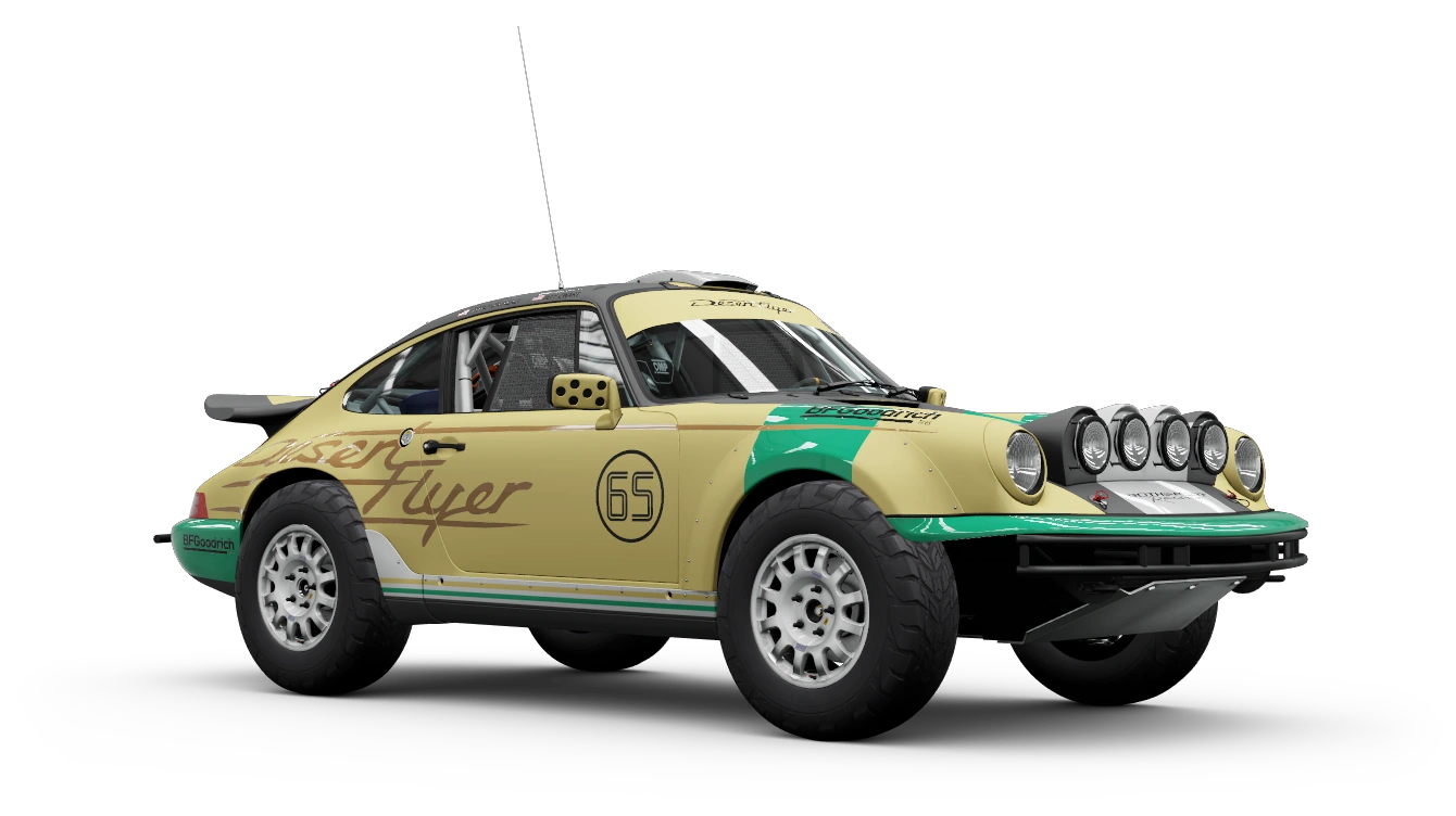 Porsche #65 Rothsport Racing 911 "Desert Flyer"