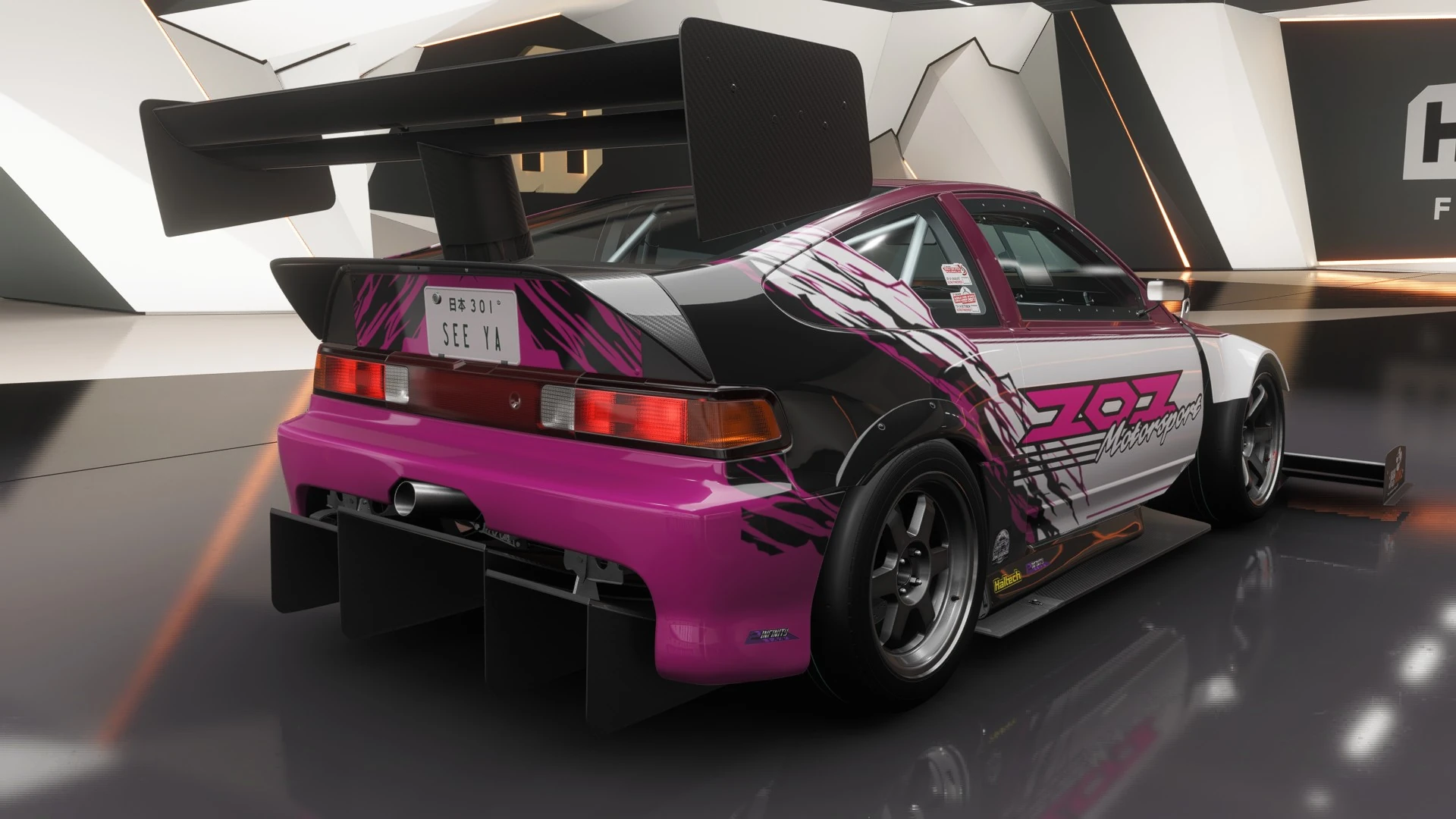 1990 Honda 19 101 Motorsport CRX WTAC - Rear