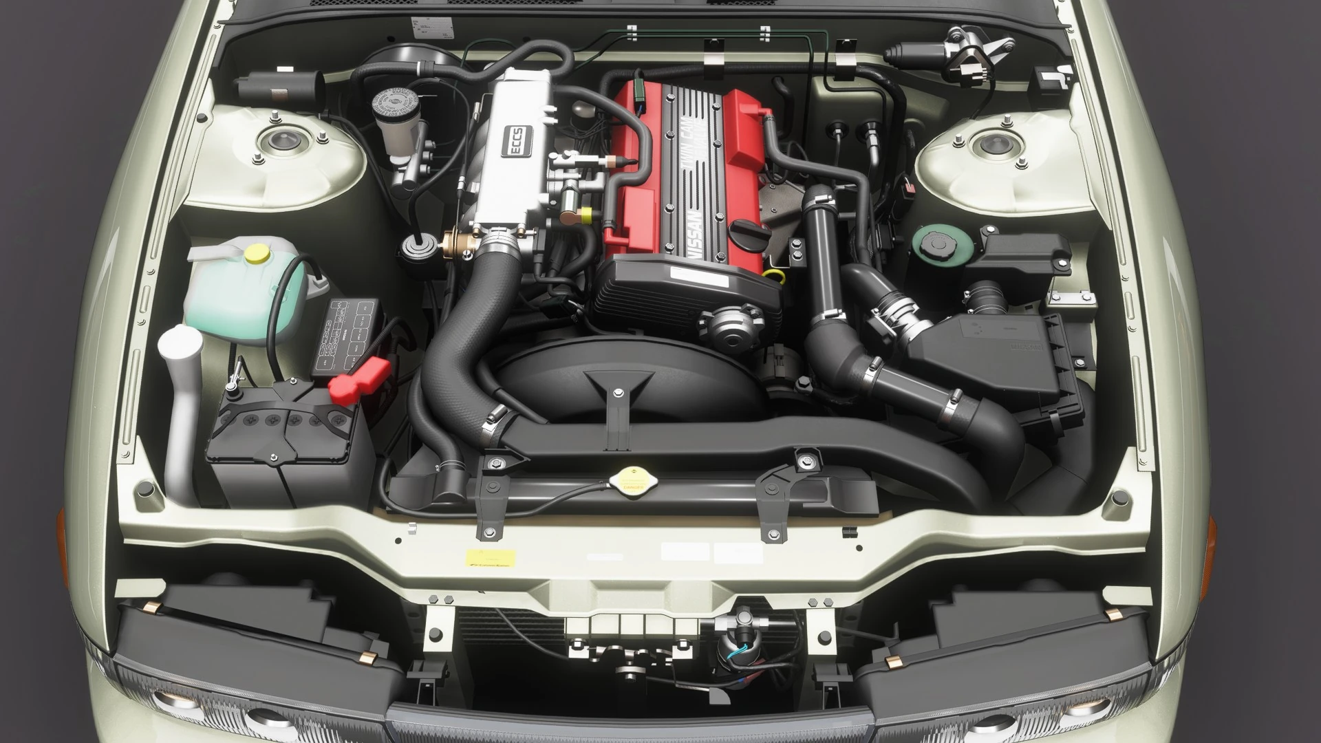 1989 Nissan Silvia K's - Engine