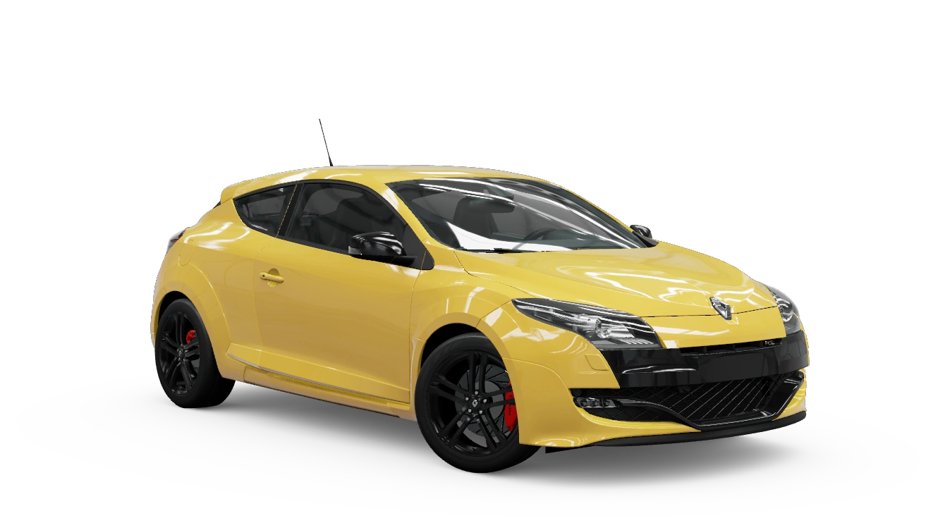 2010 Renault Megane RS 250, a B class car in Forza Horizon 6