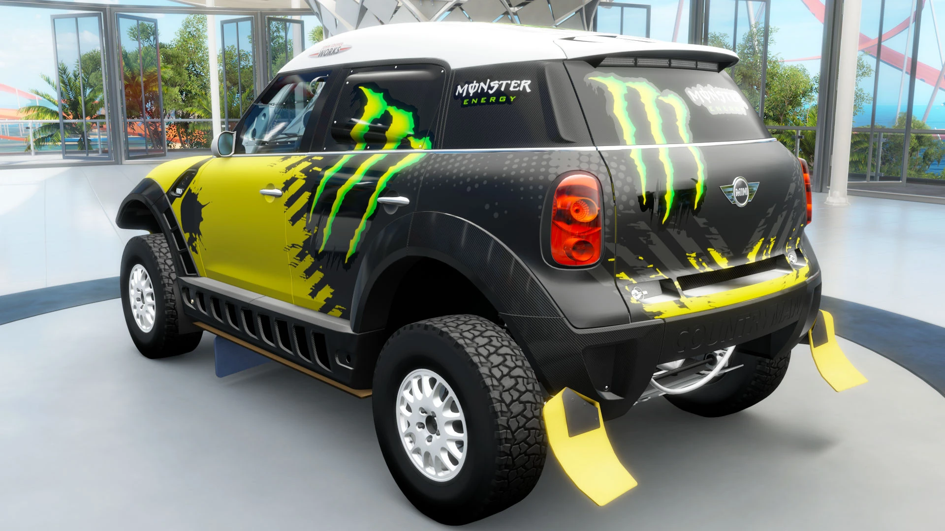 2013 Mini X-Raid All4 Racing Countryman - Rear